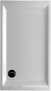 Поддон душевой прямоуг.160х90хh6.5cм, акрил, отверст.д/выпуска 90мм (без сифона и ножек) , ZZ Duravit Starck 720040