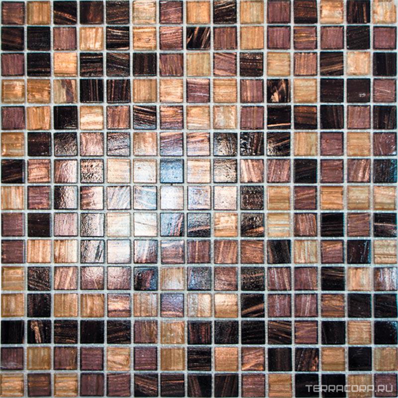 Мозаика Мастера Керамики Glass Мозаика HK-19 (чип 2x2 мм) фиолетовый микс ZZ32.7x32.7 Комбинированный, фото 3