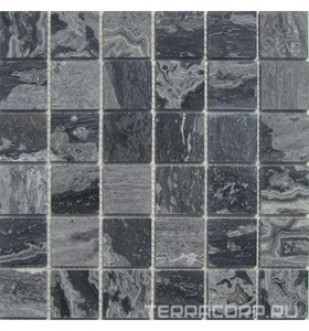 Мозаика Спектр-М Натуральный камень Мозаика из камня на сетке М20-047-48Р 30.5x30.5 Комбинированный 
