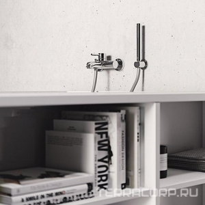 Смеситель для ванны однорычажный, БЕЗ душ.гарн., хром Kludi BOZZ 386910576