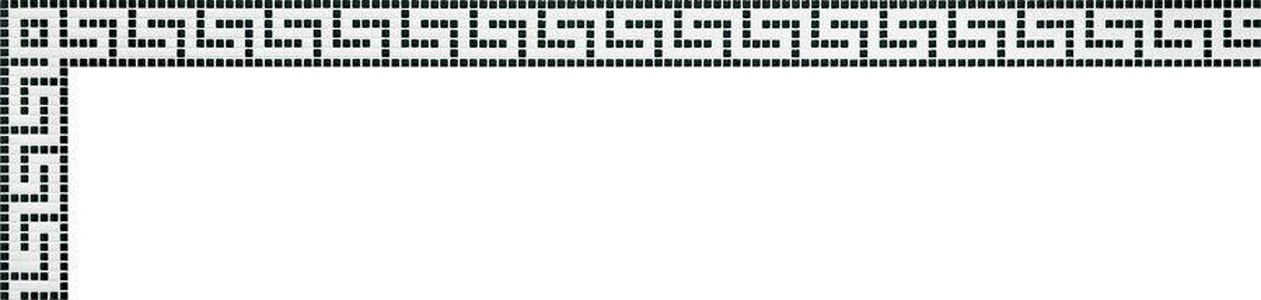 Мозаика Bisazza Бордюры Border Naxos  H=9 cm 1.2.x1.2 Комбинированный 