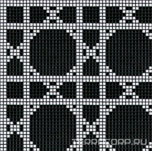 Мозаика Bisazza Декоративные панно Vienna Nero 1,2x1,2 29.3x29.3 n/a 