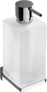 Дозатор для жидкого мыла настенный, (стекло матовое / хром),  Colombo Look B9316.000