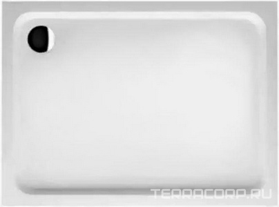 Поддон для душа 1200х900хh20/60мм, прямоуг., сливн.отв. 90мм, (без сифона арт.82000061), Quaryl цв.белый,  ZZ Villeroy & Boch Futurion DQ1296FUT2V-01