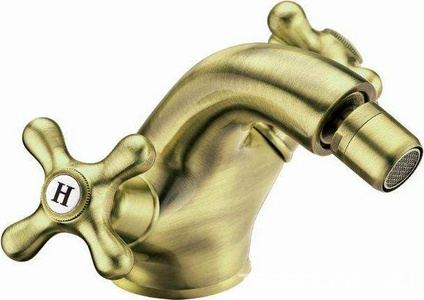 Смеситель для биде, с д/к, (цв. бронза),  KL Cezares Retro RETRO-C-BS1-02