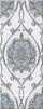 Керамическая плитка Azori Chateau Декор Grey "Classic" 20.1x50.5 Комбинированный, фото 4