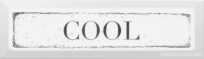 Декор Cool черный XXl8.5x28.5