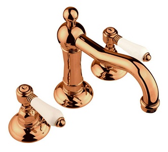 Смеситель для раковины на 3 отв. с д/к (цв.бронза, ручки  ), Nicolazzi ZZ Nicolazzi P.M.Blanc 1409 BZ 78