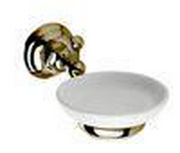 Мыльница настенная (цв. бронза/керамика),  ZZ Nicolazzi Classica 1487 BZ