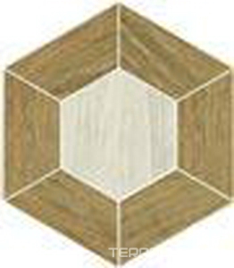 Мозаика Idalgo Гранит Вуд Классик Модульное панно Декор Plato Ohra (n045871,n045867)  45.2х52,2 Комбинированный 