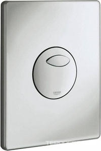 Накладная панель Skate, 2 объема смыва, матовый хром, ZZ Grohe Grohedal 38862P00