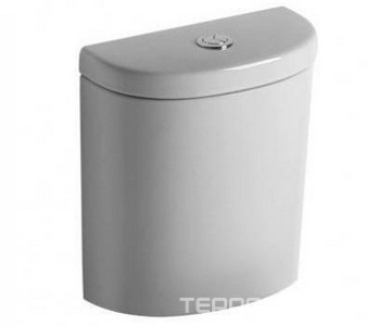 Бачок для унитаза Коннект АРК, нижняя подводка, двойной смыв, крепеж в чаше в комплекте, белый ZZ Ideal Standard Connect E785601