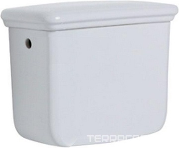 Бачок "Высокий" с крышкой, для чаши унитаза, подвод воды сбоку справа/слева, БЕЗ механизма смыва с трубой соед., арт.R 01 хх,  ZZ Simas Lante LA06
