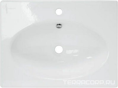 Раковина подвесная Next-60см, без кронштейнов CS00048812 Sanita Квадро NXT60SLWB01