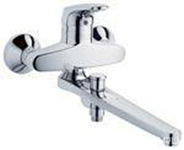 Смеситель для ванны и душа, однорычажный, излив 310 мм, БЕЗ душ.гарн., хром KL Kludi Objekta 324910575