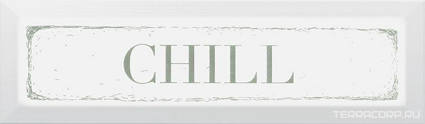 Декор Chill зеленый  XXl8.5x28.5