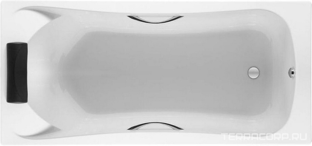 Акриловая ванна BECOOL 170х80x50 см прямоугольная (БЕЗ монтажного комплекта и панели) ZZ Roca BeCool ZRU9302852