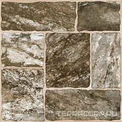Керамогранит Pave Style серо-коричневый XX l40x40