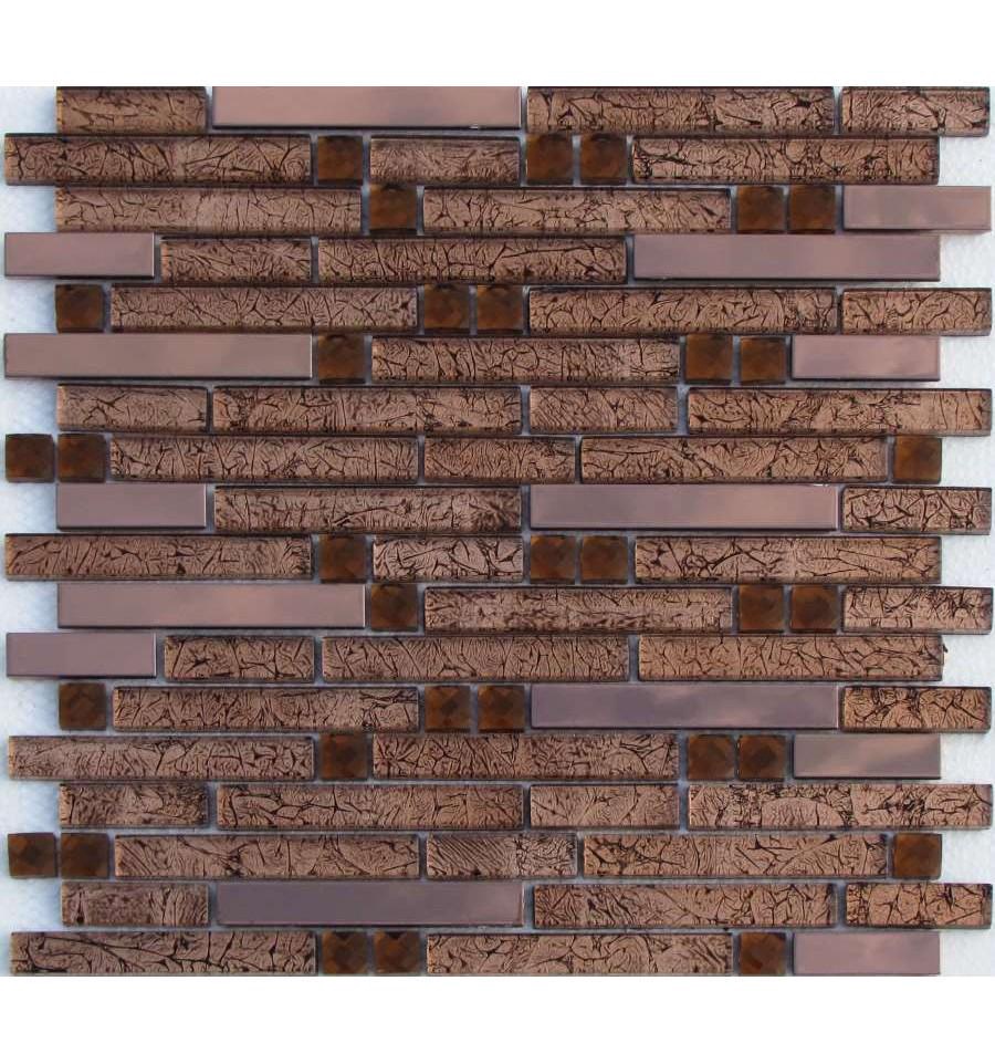 Мозаика Спектр-М Микс стекло Мозаика из стекла на сетке SK10-030 30x30 Комбинированный, фото 3