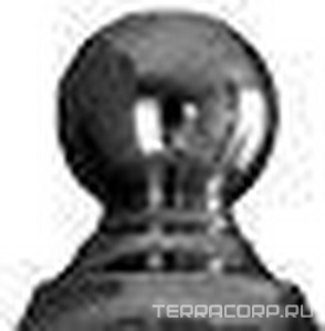 Декор 1ШТ.! "Пирамидка" на верх профиля душ. кабин/дверей, (цв. хром), Devon&Devon ZZ Devon & Devon Универсал CQDEC3CR