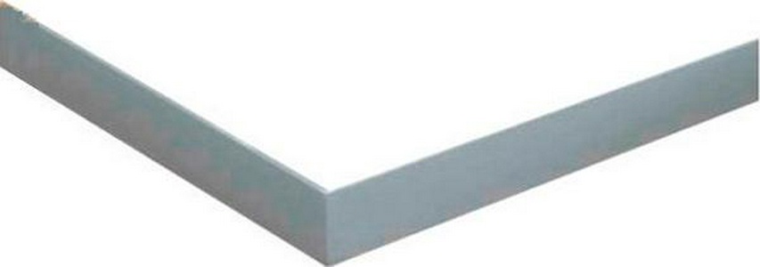 Экран угловой для квадратного душевого поддона 1000х1000хh95мм, акрил цв.белый, Cezares ZZ Cezares Универсал TRAY-M-A-100-SCR