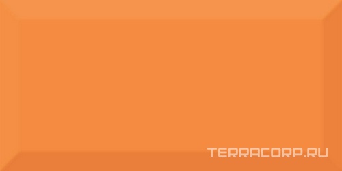 Monocolor Naranja Biselado Brillo ZZ 10x20