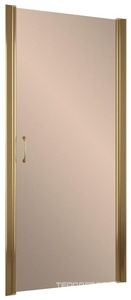 Дверь в нишу , 70x190 см, универсальное, профиль бронза, стекло бронза ZZ Vegas Glass EP ЕР 70 05 05