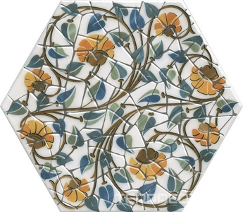 Керамогранит Kerama Marazzi Парк Гуэля Декор  лаппатированный ХХ29x33.4 Комбинированный 