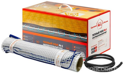  Комплект двухжильного нагревательного мата "Теплый пол №1" -160-1 м2 (160вт)