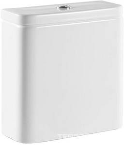 Бачок для напольного унитаза  Clean Rim, слив 4/2 л., нижн.подв., кнопка хром ZZ Roca Gap 341730000