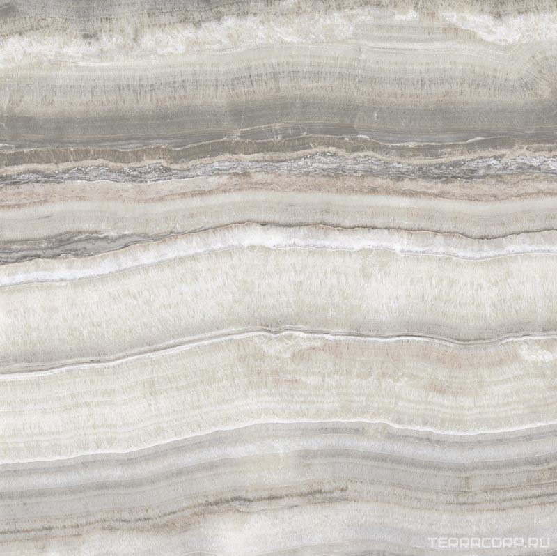Керамогранит Cerim Onyx Cloud Lucido 60x60 Серый, фото 3