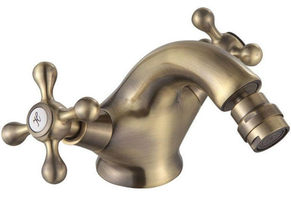 Смеситель для биде, без донного клапан, бронза XX Veragio Agatha VR.AGT-3720.BR