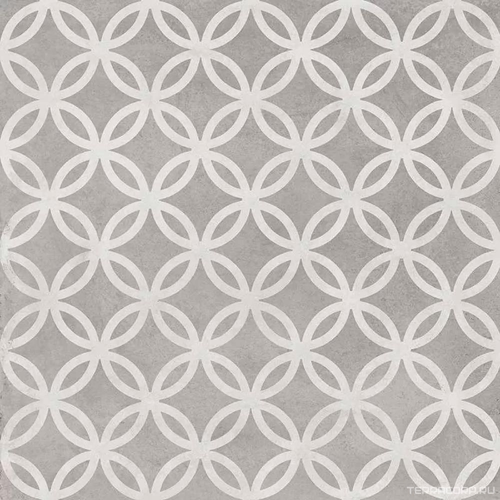 Керамогранит Kerama Marazzi Карнаби-стрит орнамент серый (9 видов) 20x20 Комбинированный, фото 7