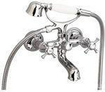 Смеситель для ванны, шланг, лейка в компл, (цв.хром),  ZZ Ideal Standard Reflections B9657AA