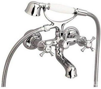 Смеситель для ванны, шланг, лейка в компл, (цв.хром),  ZZ Ideal Standard Reflections B9657AA