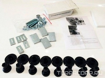 Установочный комплект для поддона  МР 100 см ZZ Bas Пента УК00003