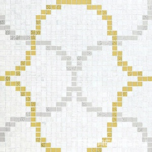 Мозаика Bisazza Декоративные панно Liaisons bianco 2x2 Комбинированный 
