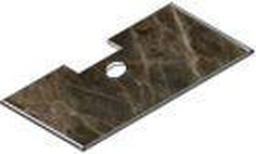 Столешница 137х56хh2см, с отверстием под накладную раковину, (мрамор цв. Emperador Dark), (БЕЗ дерев.транспорт.ящика арт.000MG131),  ZZ Oasis Lutetia 0LTTM1371 LED