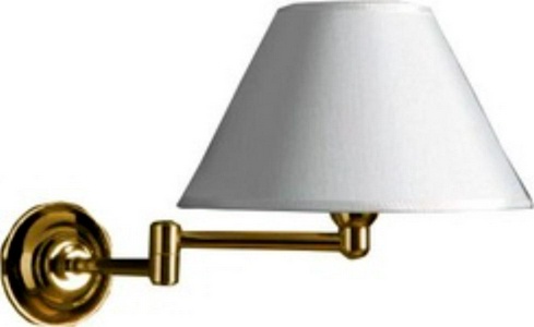Светильник настенный, на повортном кронштейне, БЕЗ абажура арт.45 MOB21, (цв. бронза)  ZZ Simas Victoria 45 MOB20 br