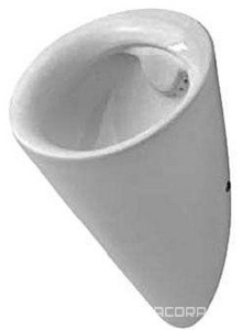 Писсуар 320х285мм, (подача воды и слив скрыты), без "Мушки", (крепёж в компл.), без сифона арт.005112 и гарнитур.подачи воды арт.695800,  ZZ Duravit Starck 1 083432 00 00