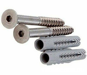 Крепёжный комплект для монтажа настенного сиденья для душа,  ZZ Keuco Plan 34992 000100