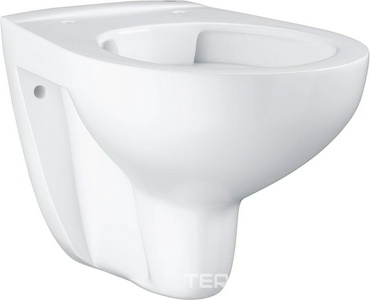 Подвесной унитаз Bau Ceramic, безободковый, БЕЗ крышки-сидения KL Grohe BauCeramic 39427000