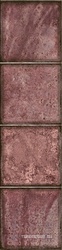 Керамическая плитка Eletto Faenza  Wine XX15.6x63 Бордовый 