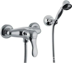 Смеситель для душа, (лейка д/д, шланг, кронштейн в компл.), (цв. хром), Bell ZZ