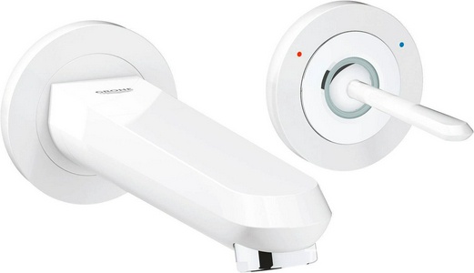 Смеситель для раковины однорычажный встраив. в стену на 2 отверстия, излив 170 мм, внеш.часть (БЕЗ внутр.арт.23429000 ) ZZ Grohe Eurodisk Joystick 19968LS0