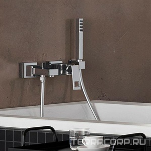 Смеситель однорычажный для ванны/душа, хром Grohe Eurocube 23140000