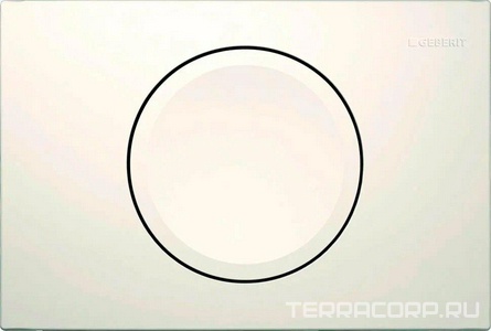 Клавиша смыва "11" для инсталляции арт.458.160.00.1, цвет белый (пластик) ZZ Geberit Delta 115.120.11.1