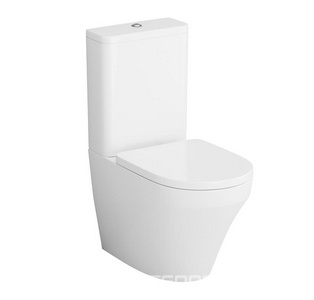 Унитаз напольный  665*370*860 гориз.выход, 3/6 л., крепеж в комплекте, цвет белый, без крышки-сидения (n103600, n098355) KL AMPM Inspire C508607WHV/C508607WH
