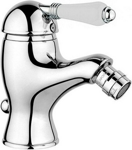 Смеситель для биде, с д/к, (цв. хром, ручка Petit Mont Blanc),  ZZ Nicolazzi Classico 3403 CR 76