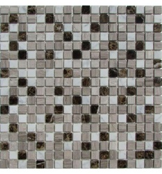 Мозаика из камня на сетке M20-076-15P ZZ |30.5x30.5